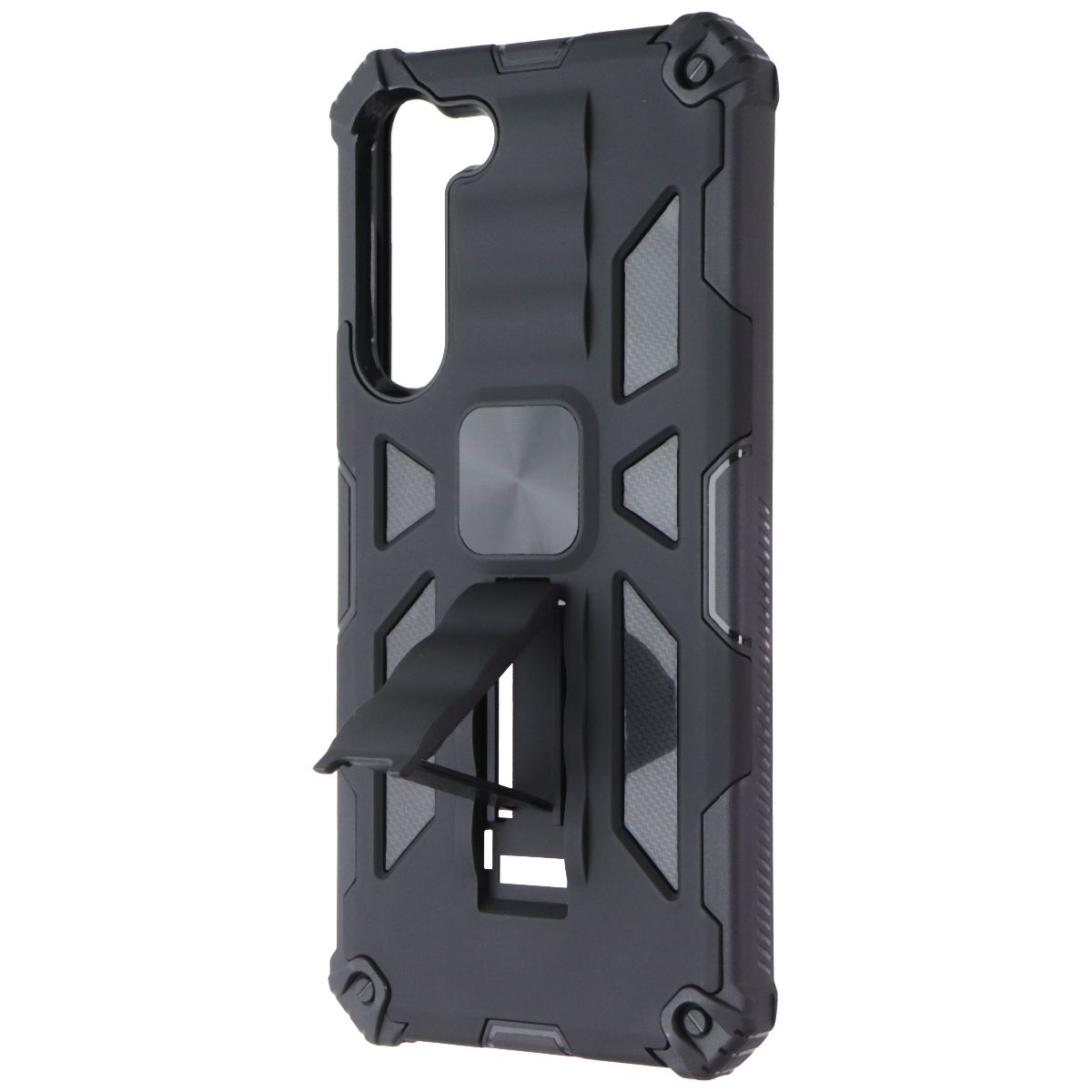 MyBat Rugged Kickstand Case for Samsung Galaxy S23 Plus - Black Cell Phone - Cases, Covers & Skins MyBat - Simple Cell Bulk Wholesale Pricing - USA Seller