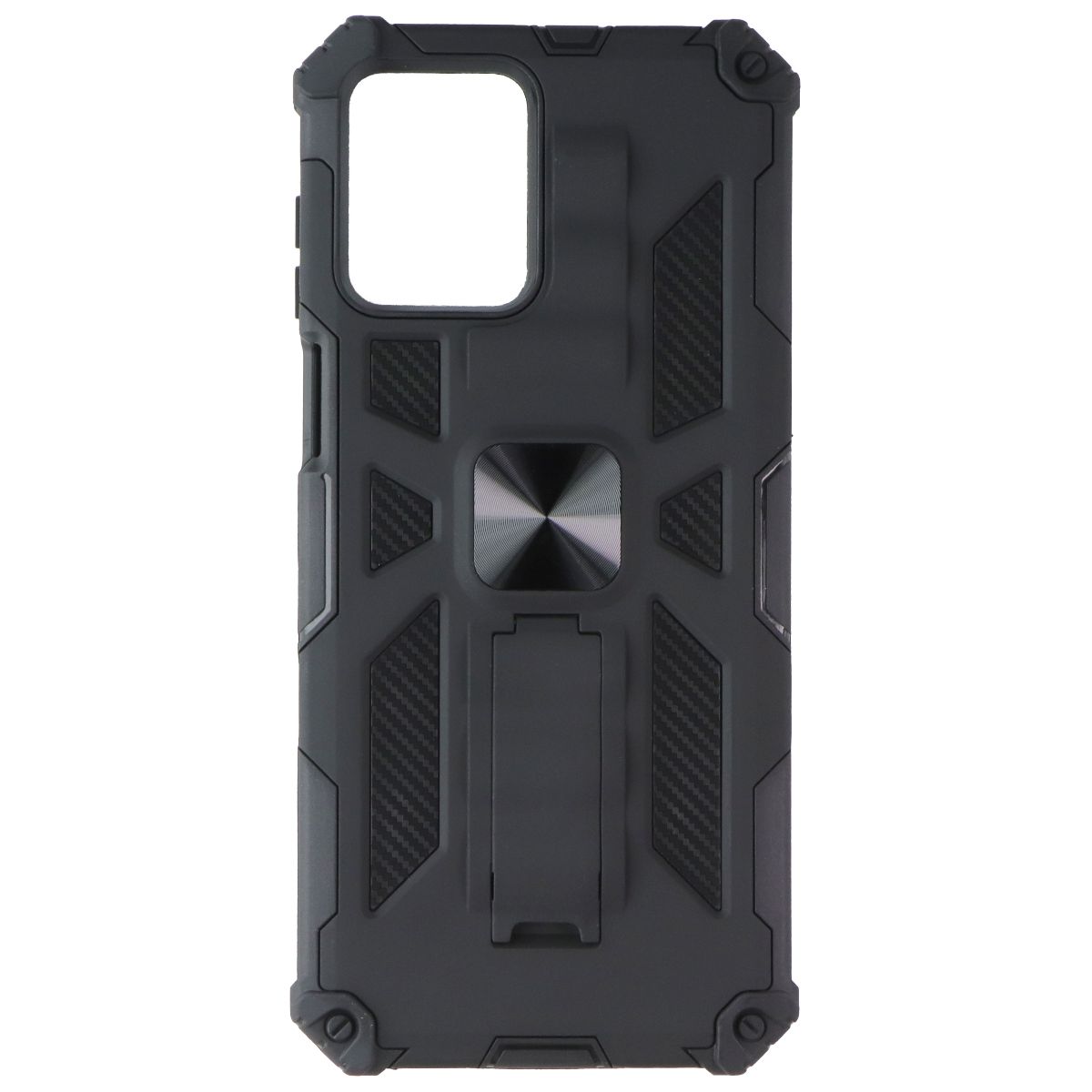 MyBat Sturdy Hybrid Case with Kickstand for Motorola Moto G 5G (2023) - Black