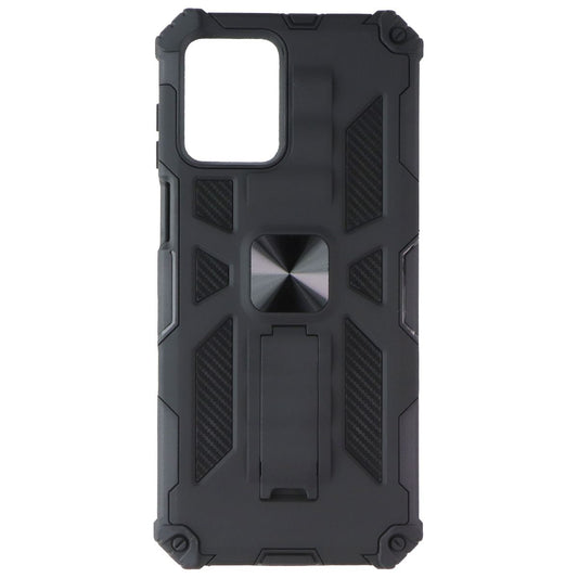 MyBat Sturdy Hybrid Case with Kickstand for Motorola Moto G 5G (2023) - Black