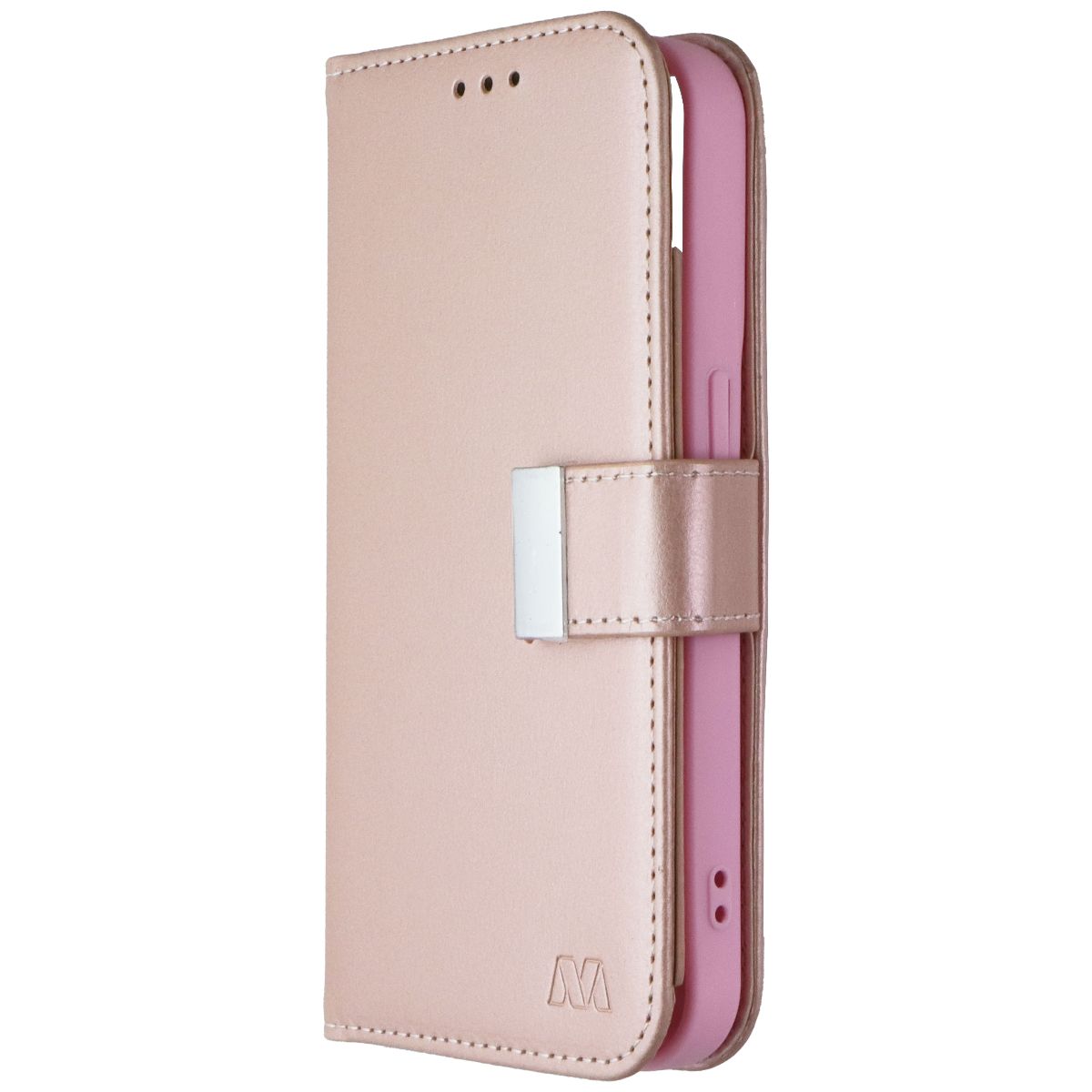 MyBat Pro MyJacket Xtra Series Wallet Case for Apple iPhone 15 Pro - Rose Gold Cell Phone - Cases, Covers & Skins MyBat - Simple Cell Bulk Wholesale Pricing - USA Seller