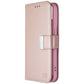 MyBat Pro MyJacket Xtra Series Wallet Case for Apple iPhone 15 Pro - Rose Gold