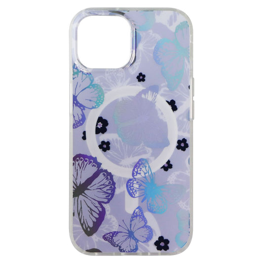 MyBat Pro Mood Series Case for MagSafe for iPhone 15 Plus - Social Butterfly Cell Phone - Cases, Covers & Skins MyBat Pro - Simple Cell Bulk Wholesale Pricing - USA Seller