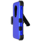 MyBat TUFF Hybrid Series Case & Holster for Motorola Moto G6 Play - Blue/Black Cell Phone - Cases, Covers & Skins MyBat - Simple Cell Bulk Wholesale Pricing - USA Seller