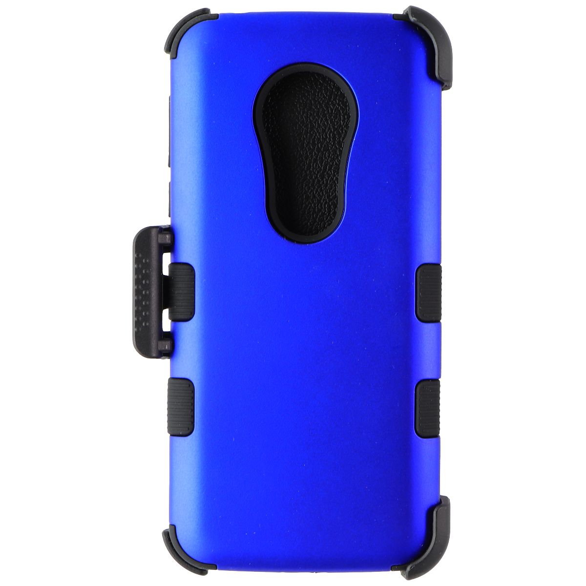 MyBat TUFF Hybrid Series Case & Holster for Motorola Moto G6 Play - Blue/Black Cell Phone - Cases, Covers & Skins MyBat - Simple Cell Bulk Wholesale Pricing - USA Seller