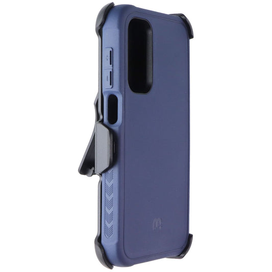 MyBat Pro Maverick Series Case and Holster for Samsung Galaxy A25 5G - Blue