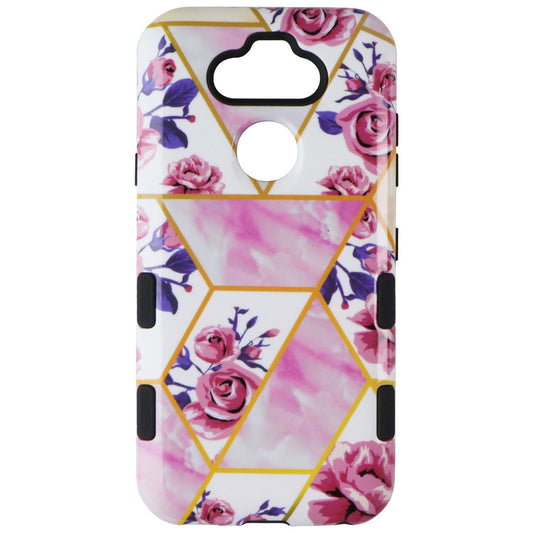 MyBat TUFF Dual Layer Case for LG K31 / Aristo 5 / Fortune 3 - Pink Geometric