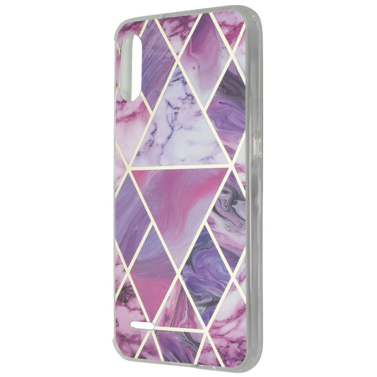 MyBat Mood Series Case for LG K22 - Purple Marble