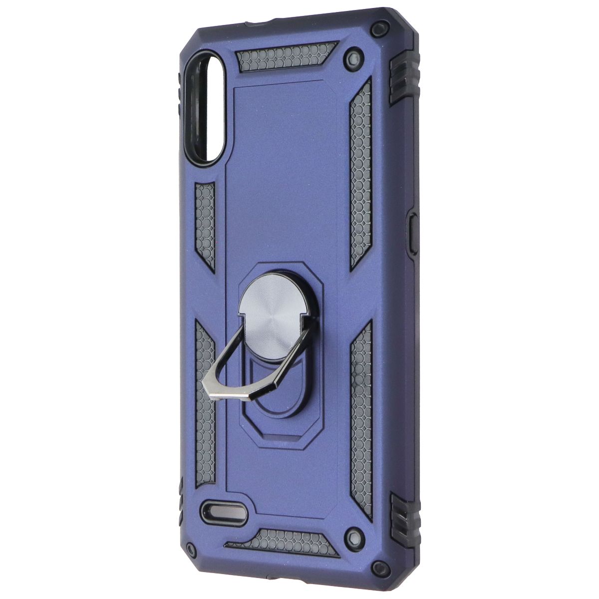 Mybat Premium Case with Ring Stand for LG K22 - Blue / Black Cell Phone - Cases, Covers & Skins MyBat - Simple Cell Bulk Wholesale Pricing - USA Seller