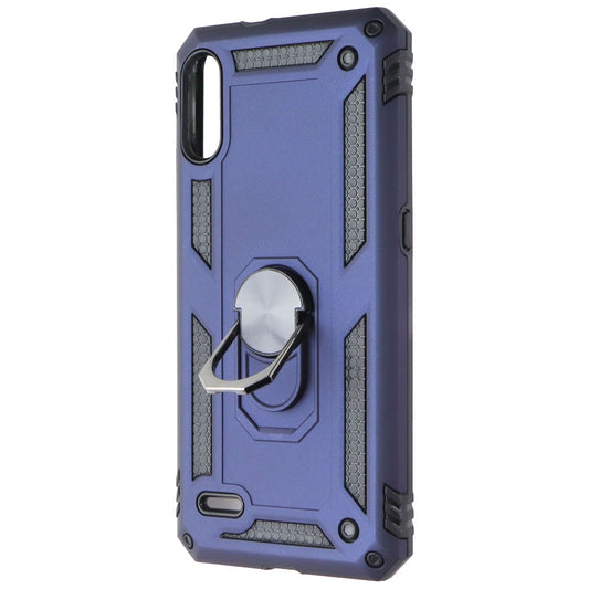 Mybat Premium Case with Ring Stand for LG K22 - Blue / Black Cell Phone - Cases, Covers & Skins MyBat - Simple Cell Bulk Wholesale Pricing - USA Seller