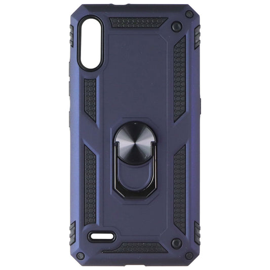 Mybat Premium Case with Ring Stand for LG K22 - Blue / Black Cell Phone - Cases, Covers & Skins MyBat - Simple Cell Bulk Wholesale Pricing - USA Seller