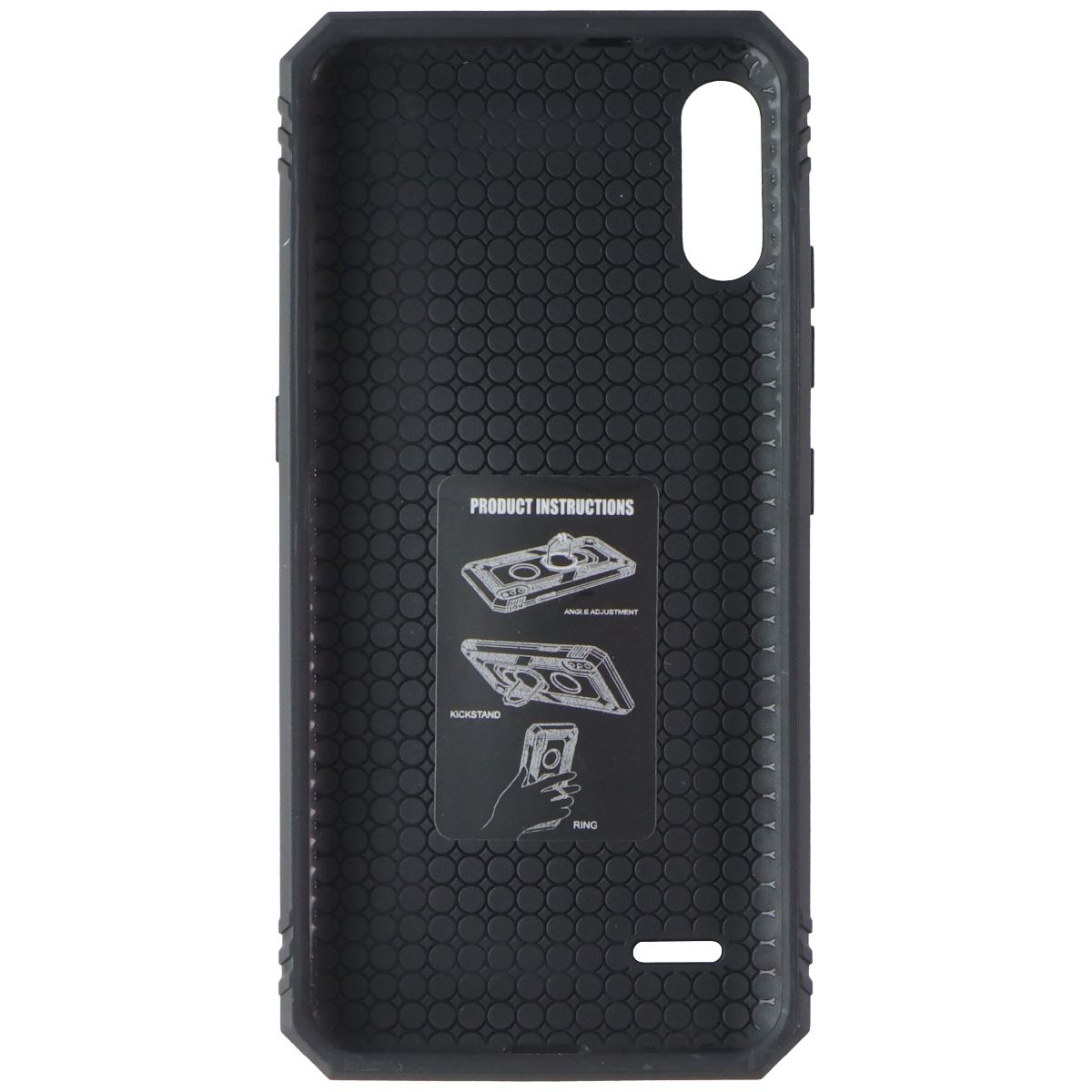 Mybat Premium Case with Ring Stand for LG K22 - Blue / Black Cell Phone - Cases, Covers & Skins MyBat - Simple Cell Bulk Wholesale Pricing - USA Seller