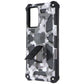 Mybat Sturdy Case with Stand for Samsung Galaxy A72 5G - Gray/Black Camouflage Cell Phone - Cases, Covers & Skins MyBat - Simple Cell Bulk Wholesale Pricing - USA Seller