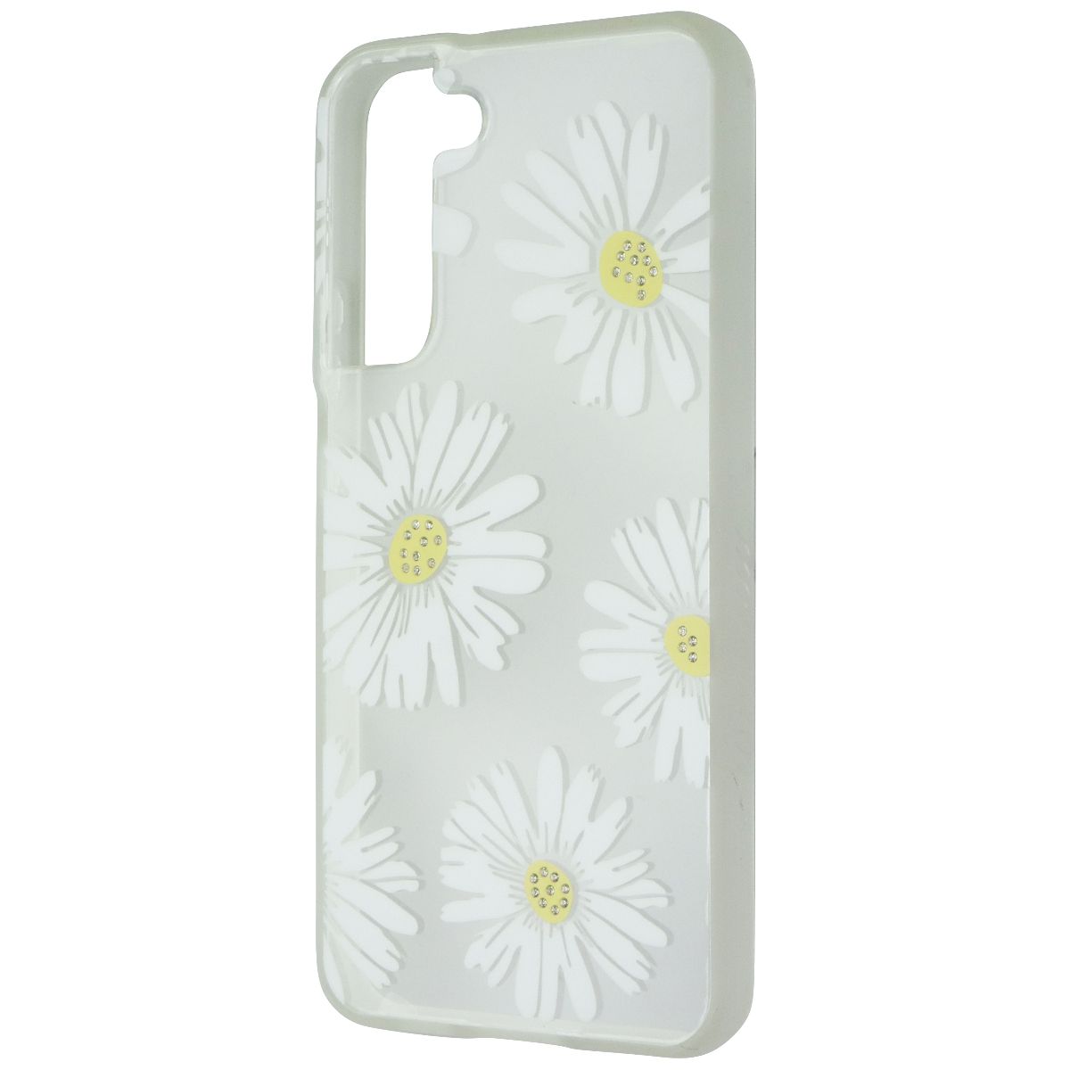 MyBat Pro Mood Series Case for Samsung Galaxy (S22+) - Happy (Clear/Daisy)