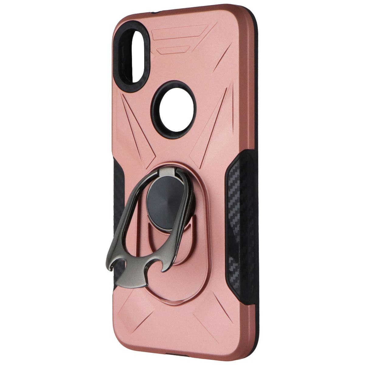 Mybat Premium Rugged Non-Slip Case w/ Kickstand for Motorola Moto E6 - Rose Gold Cell Phone - Cases, Covers & Skins MyBat - Simple Cell Bulk Wholesale Pricing - USA Seller