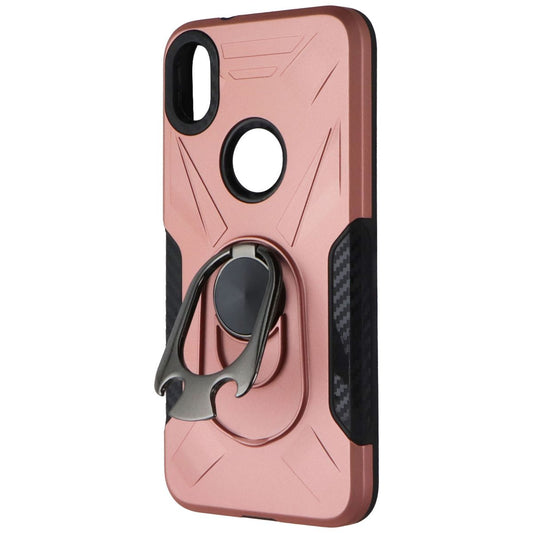 Mybat Premium Rugged Non-Slip Case w/ Kickstand for Motorola Moto E6 - Rose Gold Cell Phone - Cases, Covers & Skins MyBat - Simple Cell Bulk Wholesale Pricing - USA Seller