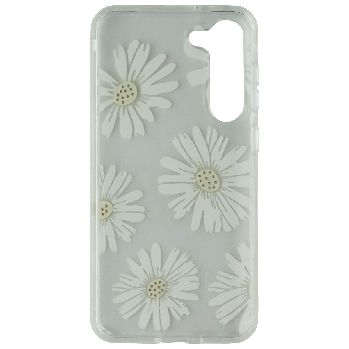 MyBat Pro Mood Series Case for Samsung Galaxy S23+ (Plus) - Happy (Clear/Daisy) Cell Phone - Cases, Covers & Skins MyBat Pro - Simple Cell Bulk Wholesale Pricing - USA Seller