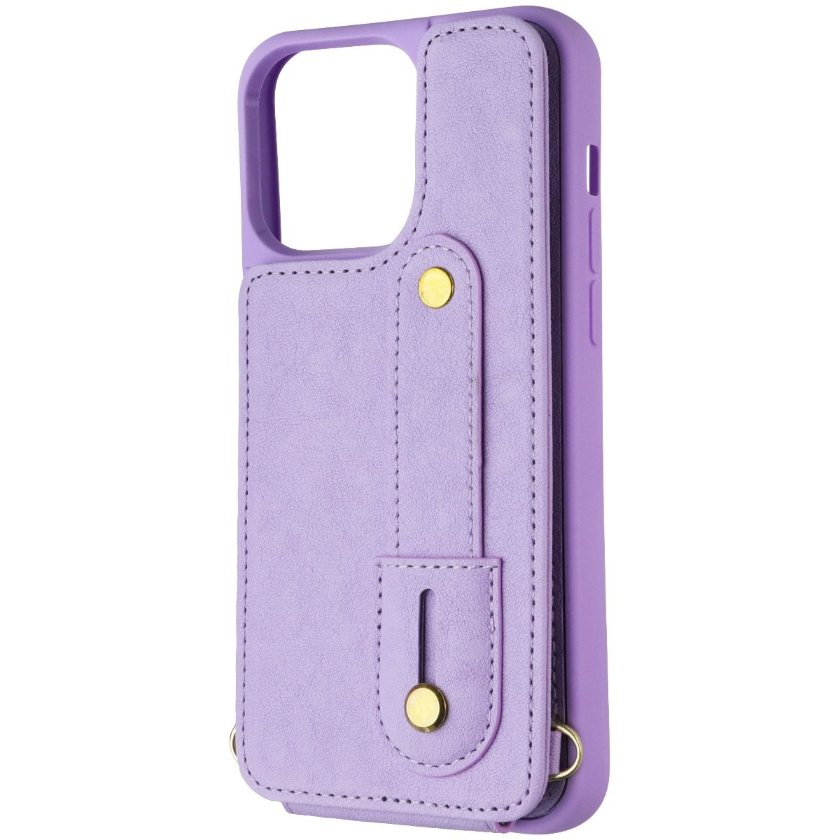 MyBat Pro Clutch Series Crossbody Wallet Case for iPhone 15 Pro Max - Purple Cell Phone - Cases, Covers & Skins MyBat Pro - Simple Cell Bulk Wholesale Pricing - USA Seller