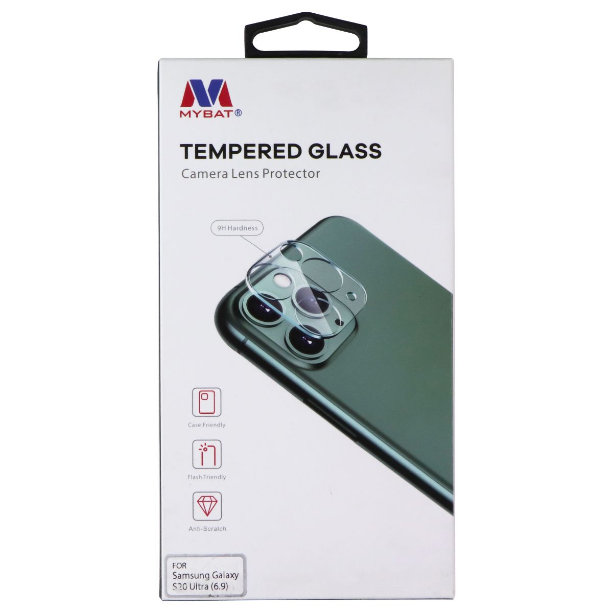 MyBat Tempered Glass Lens Protector for Samsung Galaxy S20 Ultra Cell Phone - Screen Protectors MyBat - Simple Cell Bulk Wholesale Pricing - USA Seller