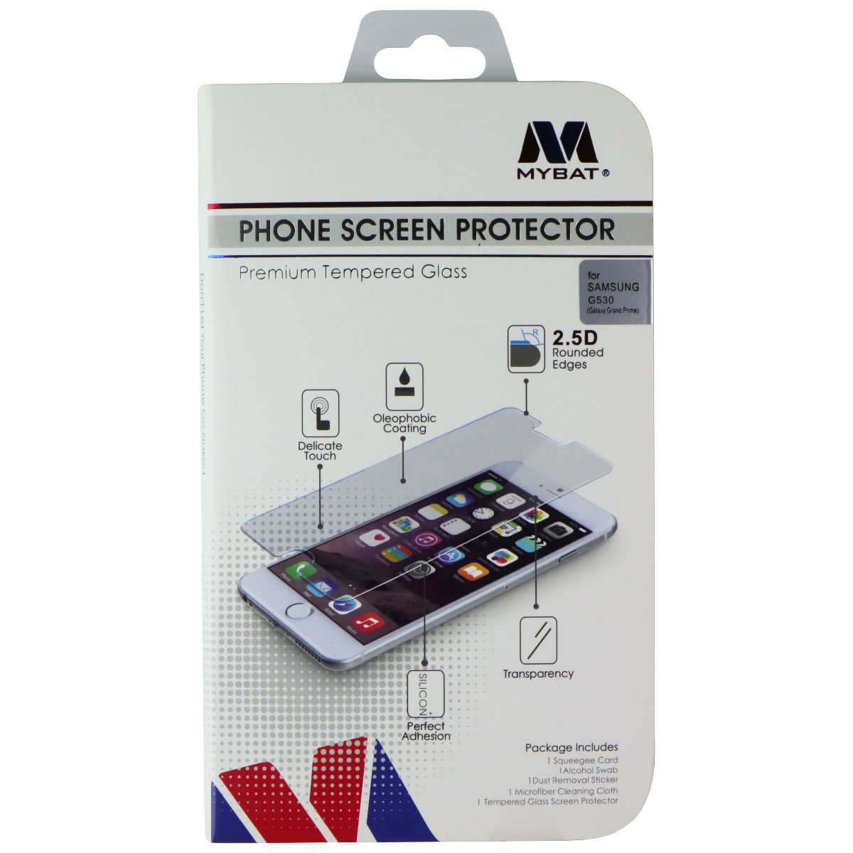 MyBat Screen Protector for Samsung G530 (Galaxy Grand Prime) - Clear Cell Phone - Screen Protectors MyBat - Simple Cell Bulk Wholesale Pricing - USA Seller