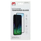 MyBat Pro Full Coverage Tempered Glass for Apple iPhone 12 - Clear/Black Trim Cell Phone - Screen Protectors MyBat Pro - Simple Cell Bulk Wholesale Pricing - USA Seller