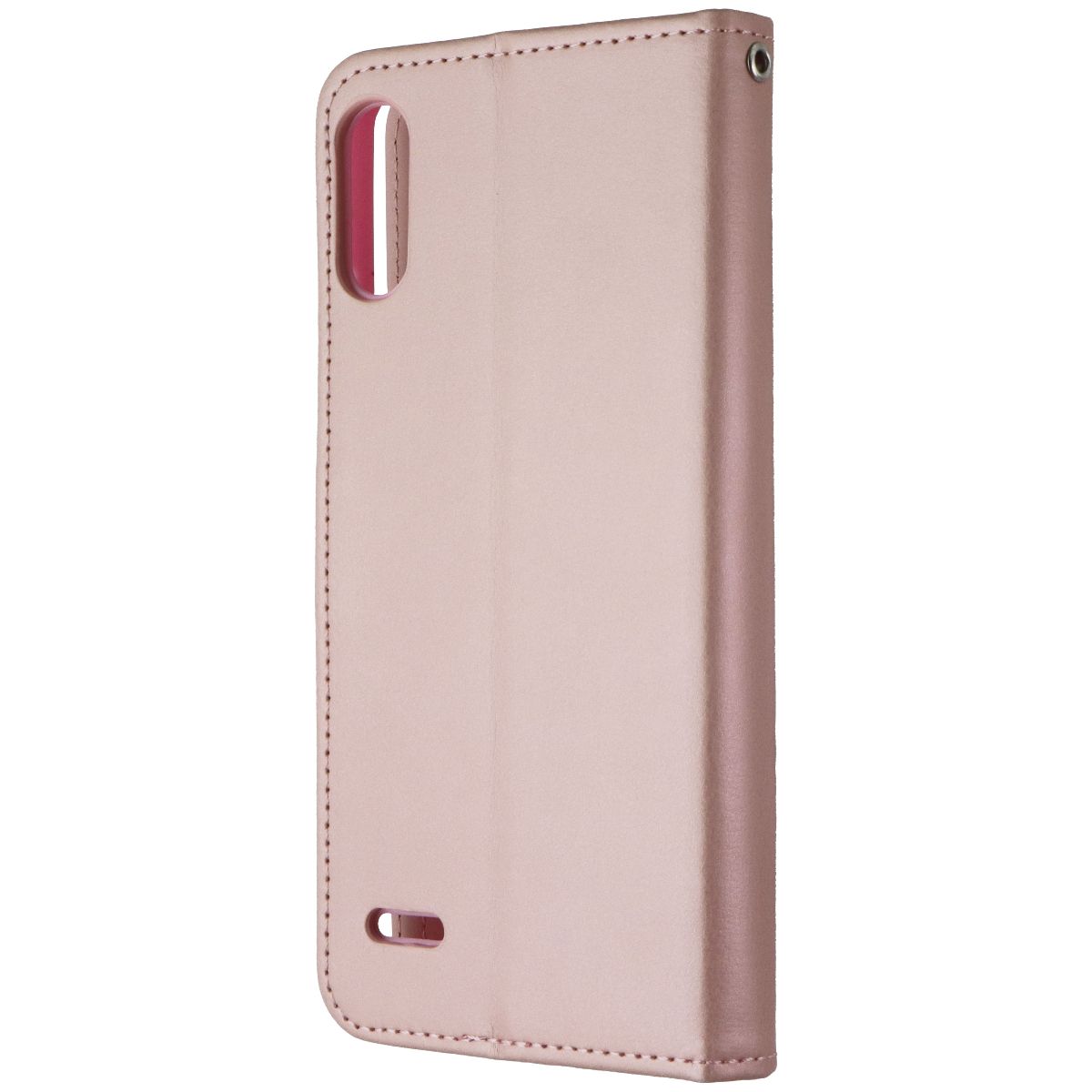Mybat MyJacket Wallet Case for LG K22 - Pink Leather Cell Phone - Cases, Covers & Skins MyBat - Simple Cell Bulk Wholesale Pricing - USA Seller
