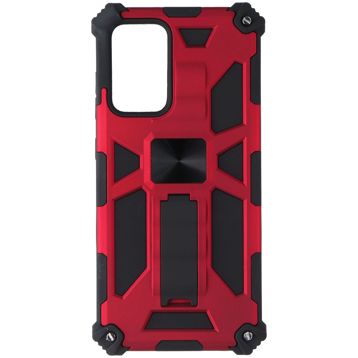 Mybat Case with Kickstand for Samsung Galaxy A52 5G - Red / Black Cell Phone - Cases, Covers & Skins MyBat - Simple Cell Bulk Wholesale Pricing - USA Seller