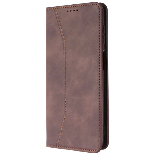 MyBat Pro Executive Series Case for Motorola Moto G Power (2021) - Brown Cell Phone - Cases, Covers & Skins MyBat Pro - Simple Cell Bulk Wholesale Pricing - USA Seller
