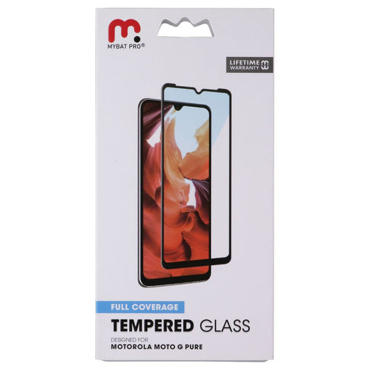 MyBat Pro Full Coverage Tempered Glass for Motorola Moto G Pure