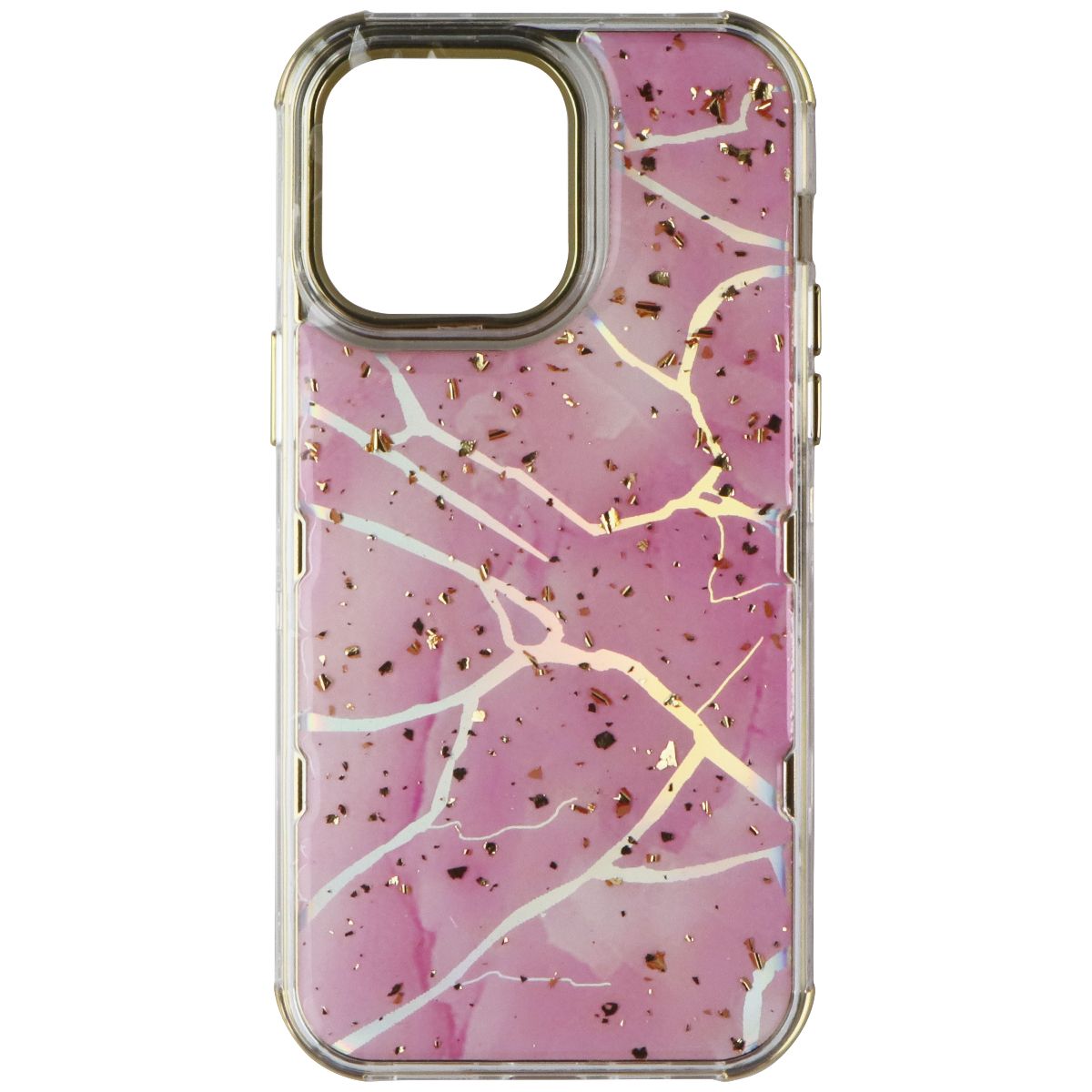 MyBat Pro Tuff Series Case for Apple iPhone 14 Pro Max - Pink/Shatter Iridescent