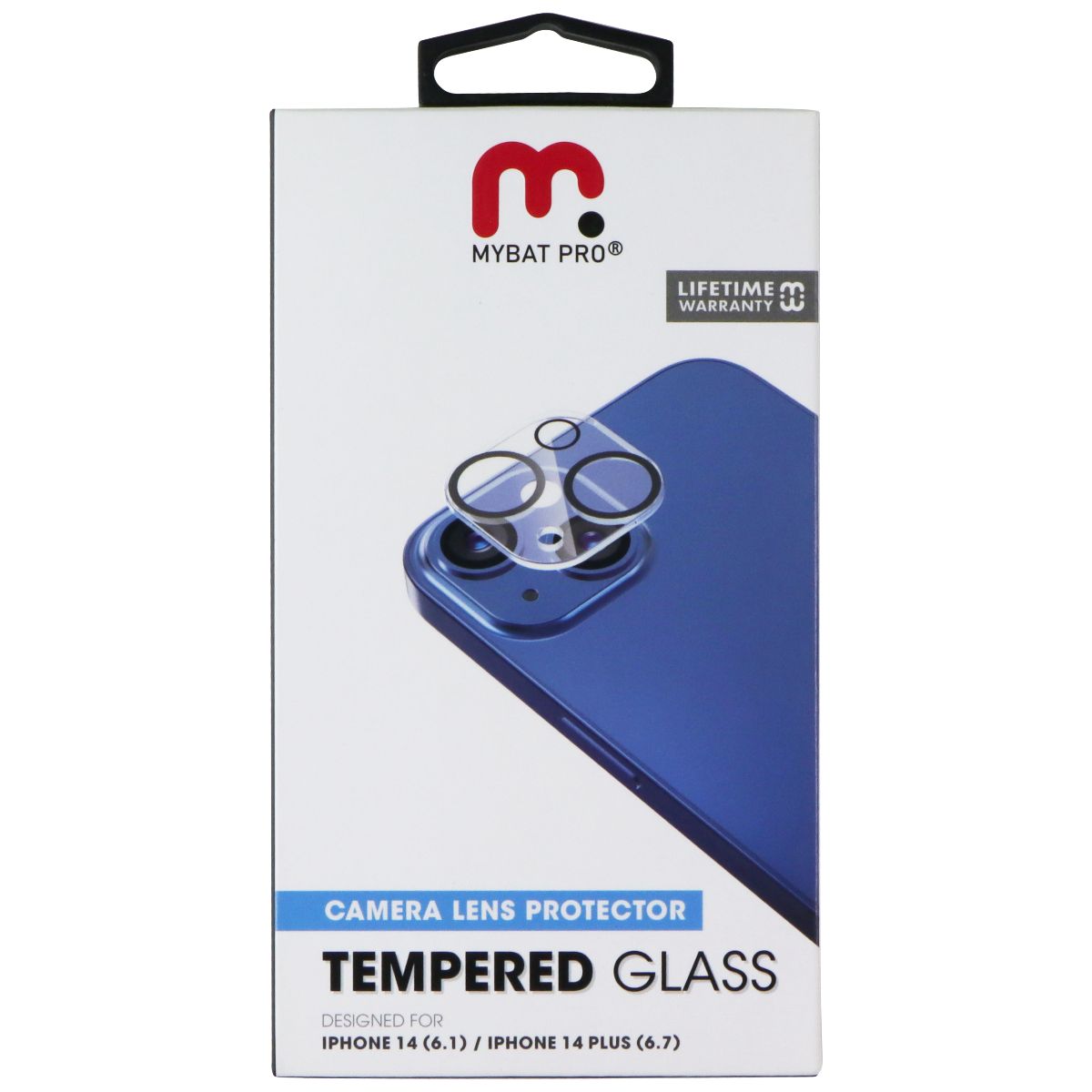 Mybat Pro Tempered Glass Camera Lens Protector for Apple iPhone 14/14 Plus Cell Phone - Screen Protectors MyBat Pro - Simple Cell Bulk Wholesale Pricing - USA Seller