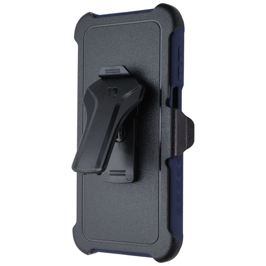 MyBat Pro Maverick Series Case and Holster for Motorola Moto G 5G (2023) - Blue Cell Phone - Cases, Covers & Skins MyBat - Simple Cell Bulk Wholesale Pricing - USA Seller