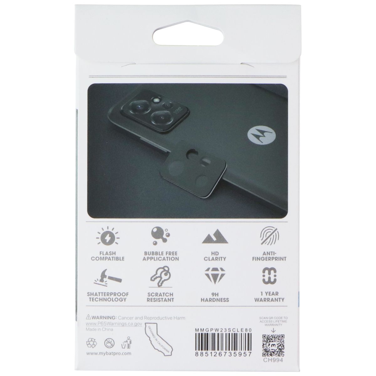 MyBat Tempered Glass Camera Lens Protector for Motorola Moto G Power 5G (2023) Cell Phone - Screen Protectors MyBat - Simple Cell Bulk Wholesale Pricing - USA Seller