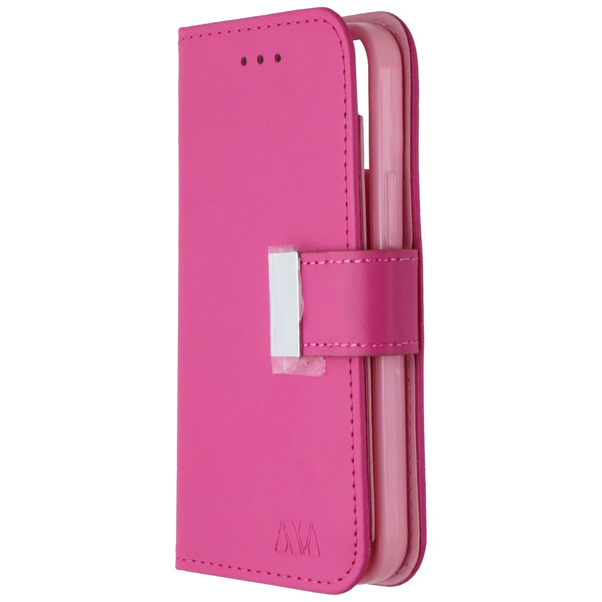 MyBat MyJacket Wallet Case for Apple iPhone 12 Mini - Hot Pink Cell Phone - Cases, Covers & Skins MyBat - Simple Cell Bulk Wholesale Pricing - USA Seller