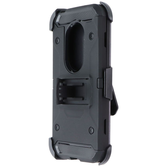 MyBat 3 in 1 Kinetic Hybrid Case for Motorola Moto G7 Play - Black Cell Phone - Cases, Covers & Skins MyBat - Simple Cell Bulk Wholesale Pricing - USA Seller