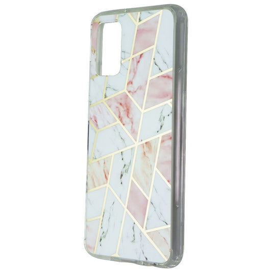 MyBat Fusion Series Protector Cover Case for Samsung Galaxy A02s - Pink Marble Cell Phone - Cases, Covers & Skins MyBat - Simple Cell Bulk Wholesale Pricing - USA Seller