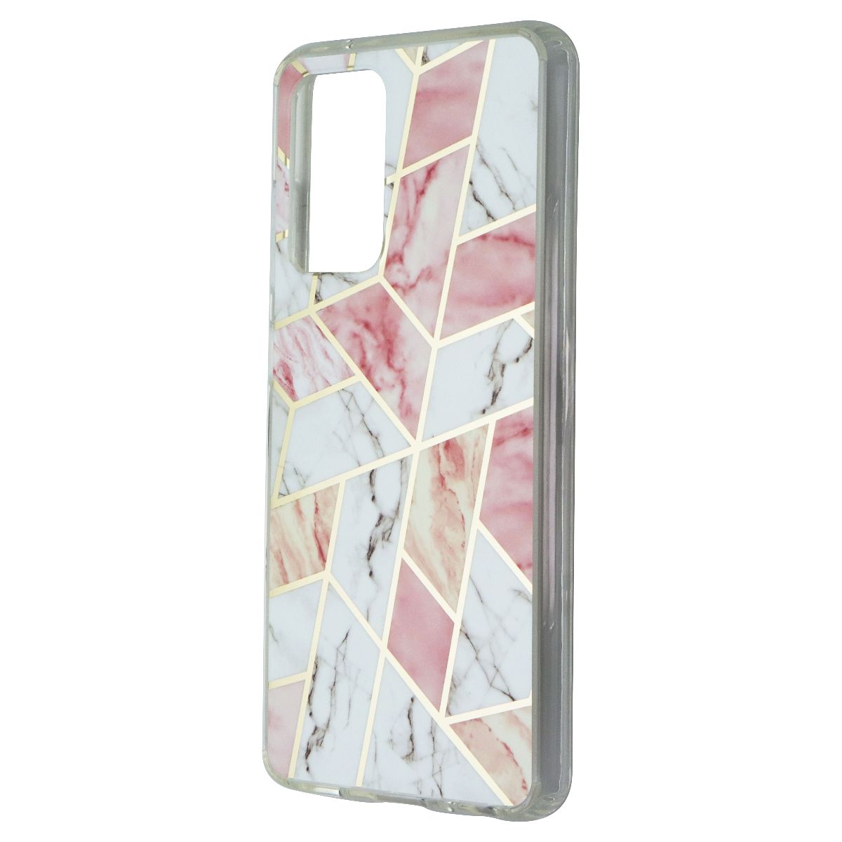 MyBat Geometric Case for Samsung Galaxy A52 5G - Pink / White Cell Phone - Cases, Covers & Skins MyBat - Simple Cell Bulk Wholesale Pricing - USA Seller