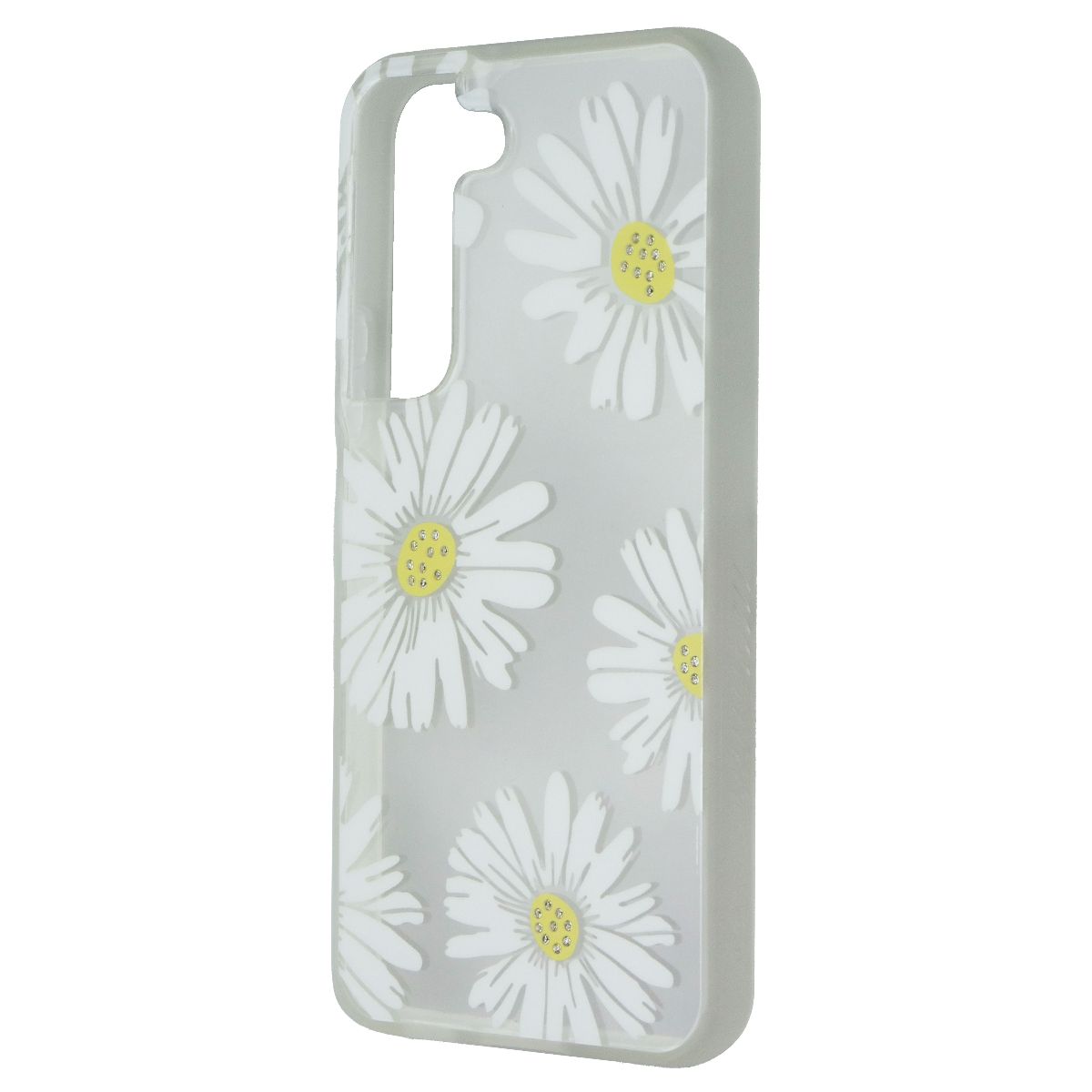 MyBat Pro Mood Diamond Series Case for Samsung Galaxy S22 - Happy Daisies