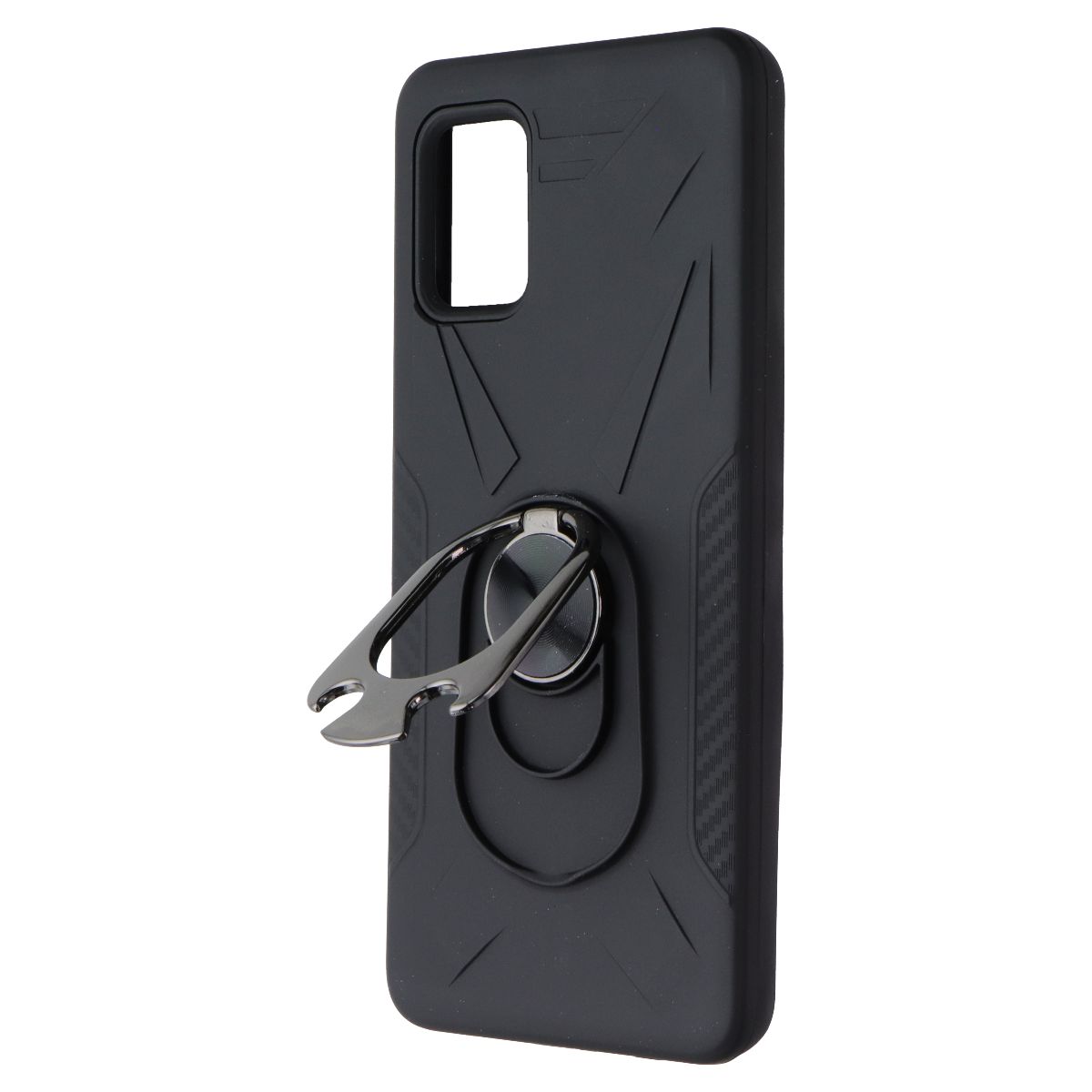 MyBat Dual Layer Hard Case with Holder/Stand for Galaxy A51 5G - Black Cell Phone - Cases, Covers & Skins MyBat - Simple Cell Bulk Wholesale Pricing - USA Seller
