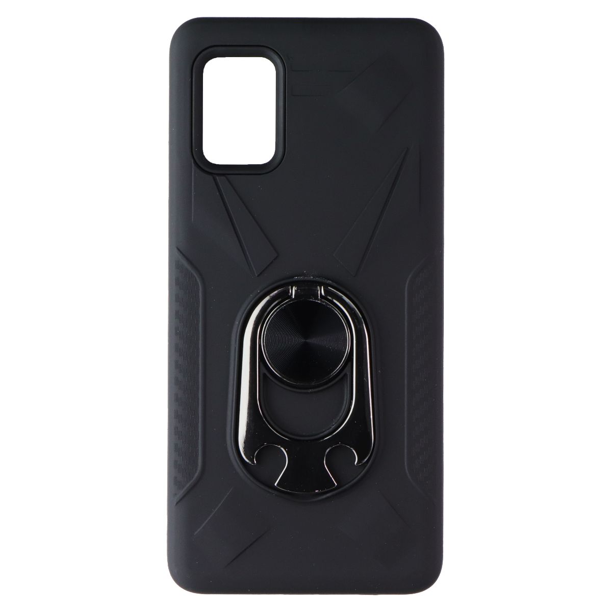 MyBat Dual Layer Hard Case with Holder/Stand for Galaxy A51 5G - Black Cell Phone - Cases, Covers & Skins MyBat - Simple Cell Bulk Wholesale Pricing - USA Seller