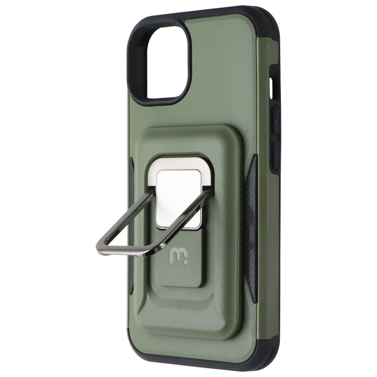 MyBat Pro Stealth Series MagKick Case for Apple iPhone 14 - Green/Black Cell Phone - Cases, Covers & Skins MyBat Pro - Simple Cell Bulk Wholesale Pricing - USA Seller