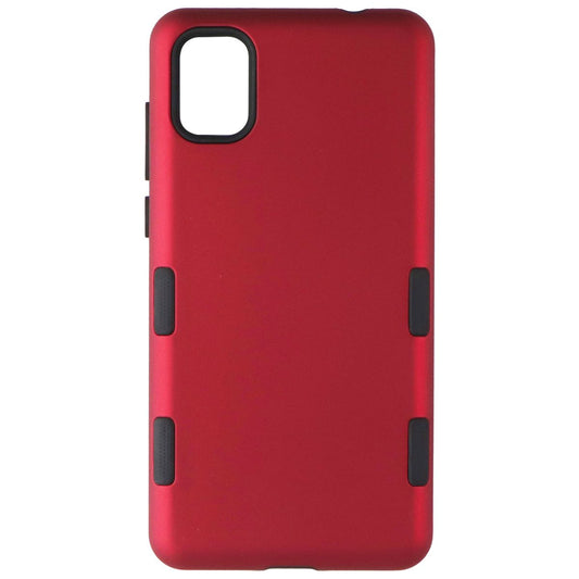 MyBat Pro TUFF Subs Series Case for TCL ION Z - Red Cell Phone - Cases, Covers & Skins MyBat Pro - Simple Cell Bulk Wholesale Pricing - USA Seller