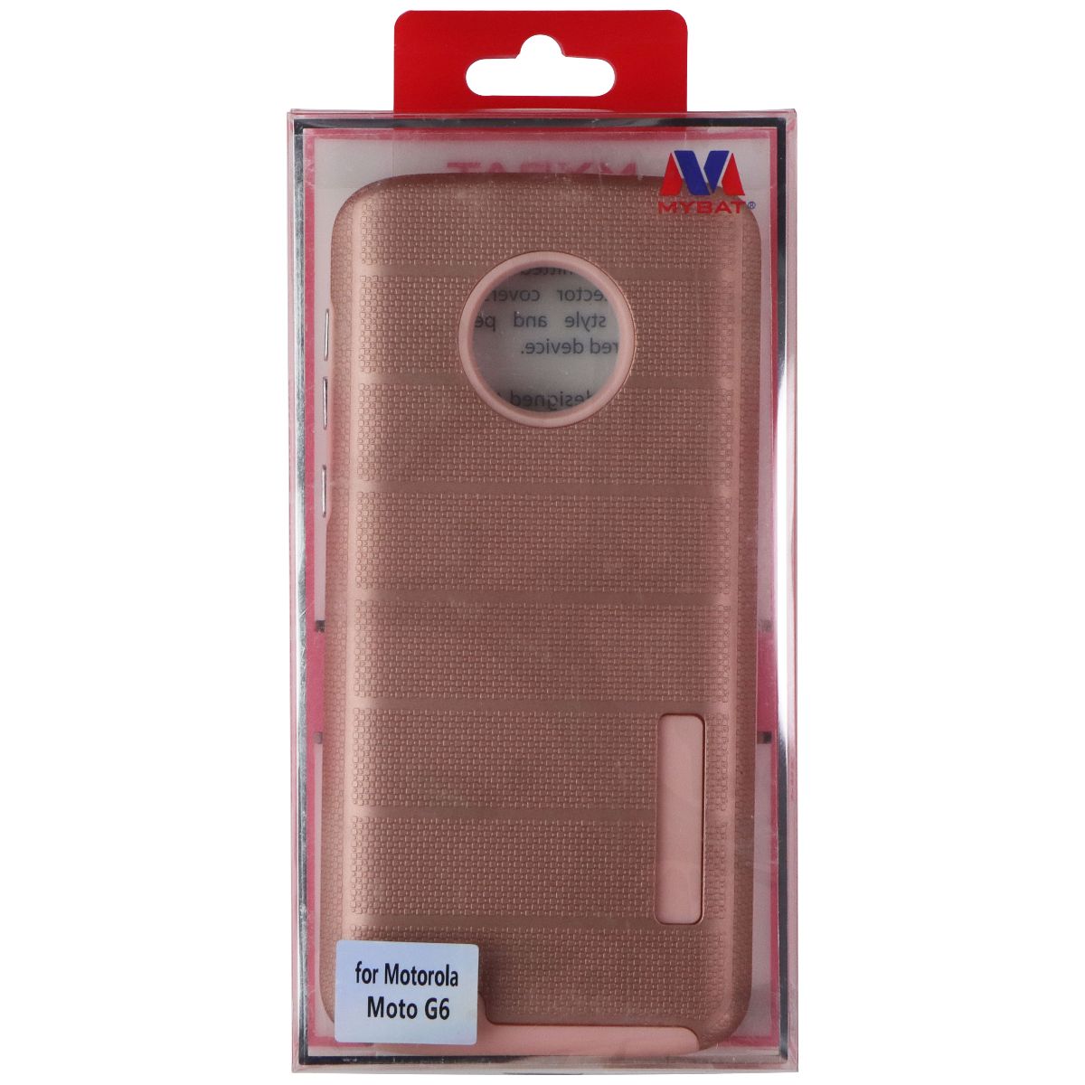 Mybat Premium Dual Layer Case for Motorola Moto G6 - Pink