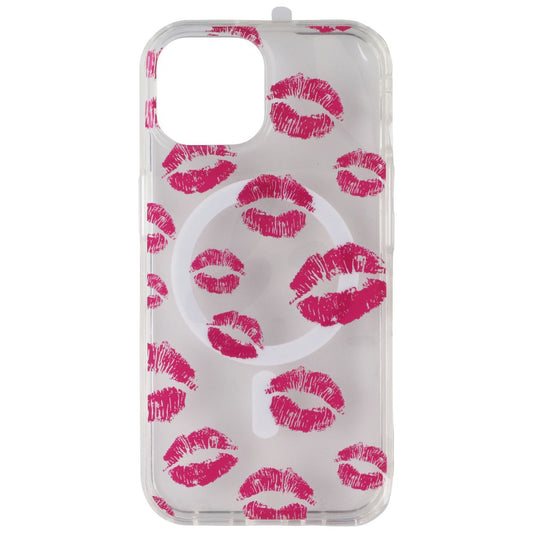 MyBat Pro Mood Series Case for MagSafe for Apple iPhone 15 - Kisses/Clear Cell Phone - Cases, Covers & Skins MyBat Pro - Simple Cell Bulk Wholesale Pricing - USA Seller