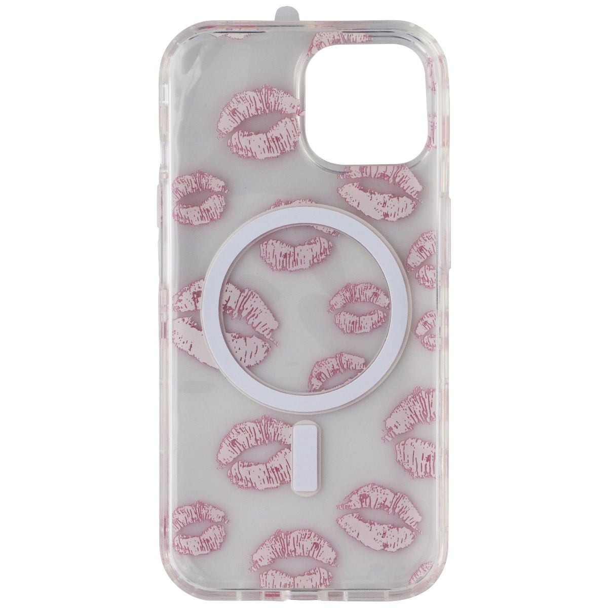 MyBat Pro Mood Series Case for MagSafe for Apple iPhone 15 - Kisses/Clear Cell Phone - Cases, Covers & Skins MyBat Pro - Simple Cell Bulk Wholesale Pricing - USA Seller
