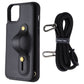 Mybat Pro Clutch Series Crossbody Wallet Case for Apple iPhone 15 Plus - Black Cell Phone - Cases, Covers & Skins MyBat Pro - Simple Cell Bulk Wholesale Pricing - USA Seller