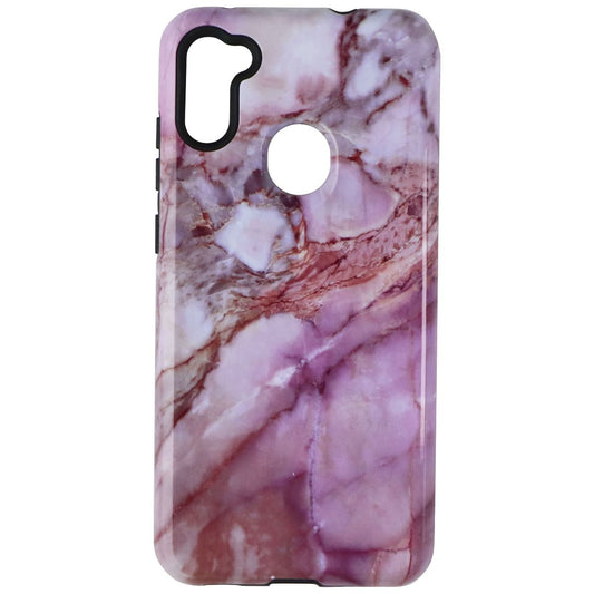 MyBat Fuse Hybrid Series Dual-Hybrid Case for Samsung Galaxy A11 - Purple Marble