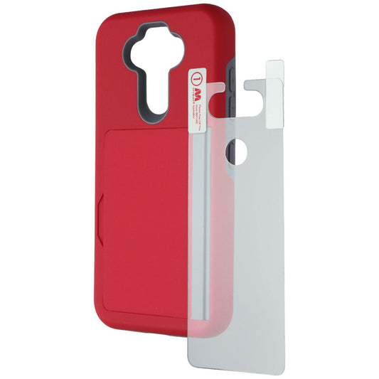 MyBat Pocket Hybrid Series Protective Case for LG K31/Aristo 5/Fortune 3 - Red Cell Phone - Cases, Covers & Skins MyBat - Simple Cell Bulk Wholesale Pricing - USA Seller