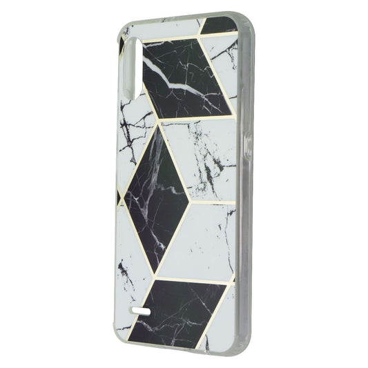 MyBat Fusion Series Case for LG K22 - Electroplated Black Marble Cell Phone - Cases, Covers & Skins MyBat - Simple Cell Bulk Wholesale Pricing - USA Seller