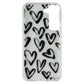 MyBat Pro Mood Series Case for Samsung Galaxy S22 - Black Hearts Cell Phone - Cases, Covers & Skins MyBat - Simple Cell Bulk Wholesale Pricing - USA Seller