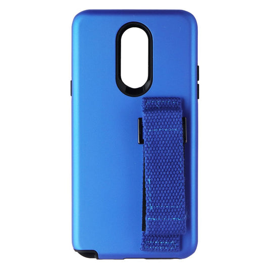 Mybat Fuse Hybrid Case with Wristband Stand for LG Stylo 5 - Blue Cell Phone - Cases, Covers & Skins MyBat - Simple Cell Bulk Wholesale Pricing - USA Seller